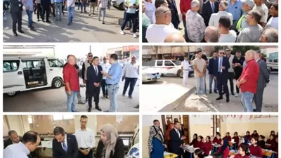 محافظ المنوفية يفاجئ مواقف ومدارس شبين الكوم بتوجيهات حاسمة