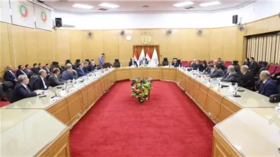 رئيس مجلس الدولة يلتقي رؤساء إدارات الفتوى ومفوضي المحافظات استعدادًا للعام القضائي الجديد