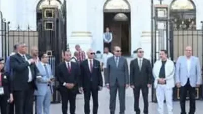 مسيرة شبابيه حاشدة في افتتاح اسبوع شباب الجامعات بالمنيا