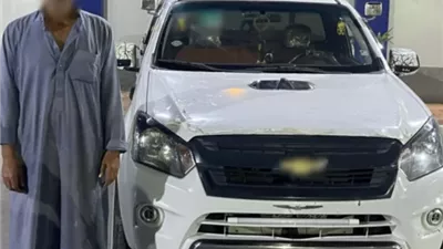 ضبط سائق «ربع نقل» قاد عكس الاتجاه ببرأس البر لإختصار الطريق