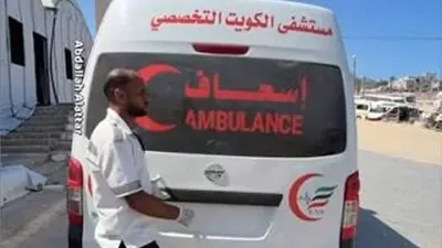مصابون جراء قصف إسرائيلي استهدف مواصي خان يونس