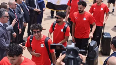 بعد الفوز بخماسية نظيفة| بعثة منتخب مصر تغادر جنوب السودان