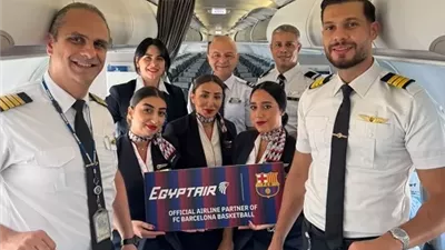 مصرللطيران تشغّل 4 رحلات خاصة لنقل فريق كرة السلة