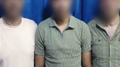 ​ضبط 3 أشخاص هددوا طالبة وأسرتها بالأسلحة البيضاء في مطوبس