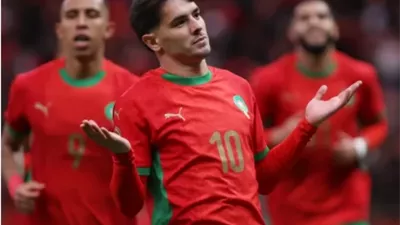 إبراهيم دياز يقود تشكيل منتخب المغرب الرسمى ضد ليسوتو