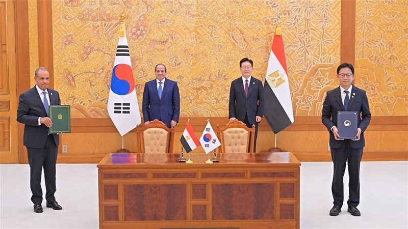 الرئيس السيسي ونظيره