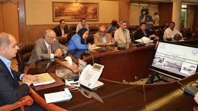 محافظ الغربية .. يستعرض مخططات تطوير ميدان المحطة بطنطا مع الجهاز القومي للتنسيق الحضاري