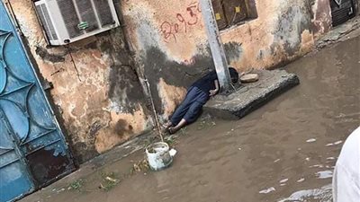مصرع طالب صعقا من ماس كهربائي بعمود انارة نتيجة مياه الامطار بالدقهلية