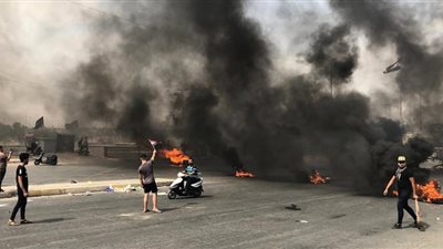 تظاهرات بغداد اليوم تسفر عن مقتل وإصابة 26 شخص قرب مقر الحكومة العراقية