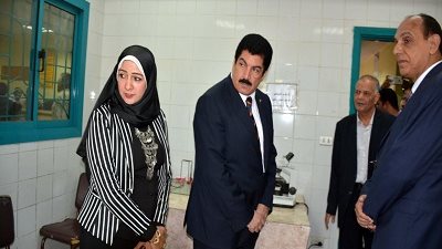 قافلة طبية وبيطرية لقرية منية السباع بمركز بنها