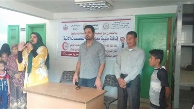 استمرار حملات التوعية الصحية والقوافل العلاجية المجانية في القرى الأكثر احتياجًا بإعلام جنوب أسيوط