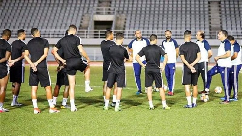 جانب من تدريبات المصري