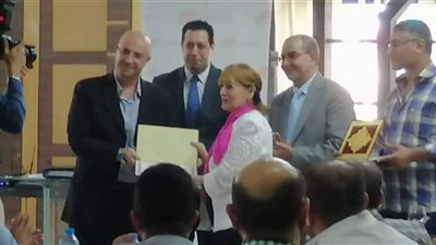 بحضور نائب محافظ بورسعيد..باهى يكرم مدربى الأكاديمية الوطنية للتدريب