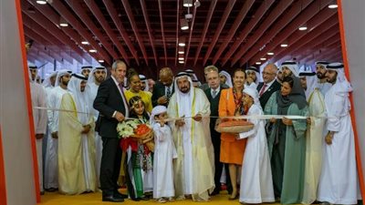 القاسمي يفتتح الدورة الـ٣٨ لمعرض الشارقة الدولي للكتاب