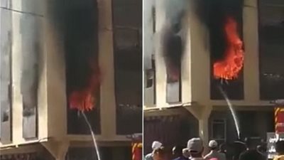 تفحم زوجين في حريق منزل بالمنصورة
