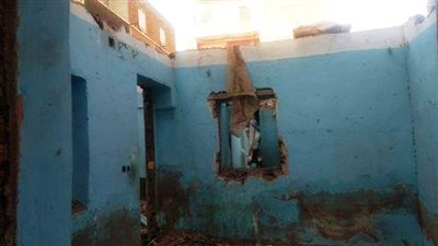 إصابة عامل أثناء العمل فى منزل صادر له قرار هدم بقليوب