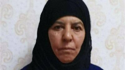 صور شقيقة البغدادي وزوجها في قبضة السلطات التركية