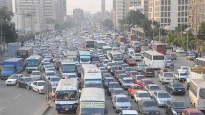 شلل مرورى بشارع الهرم حتى ميدان الجيزة بسبب أعمال المترو