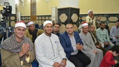 احتفاليه دينيه بالمولد النبوى ببنى سويف