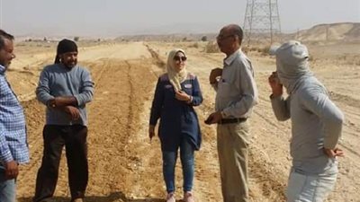 حسن تفقد اعمال التجميل بابو زنيمة