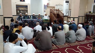 الأوقاف تحتفل بالمولد النبوي فى وردان بأمسية دينية بمسجد عمر بن الخطاب