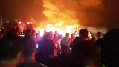 ارتفاع ضحايا حادث حريق خط أنابيب البترول بايتاى البارود لـ ٨