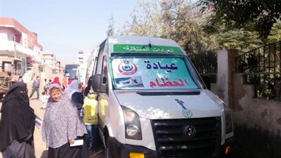 قافلة صحية تعالج 2003 من اهالي صان الحجر بالشرقية ..صور