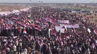 احتجاجات العراق الاوسع نطاقاً منذ سقوط صدام حسين في 2003