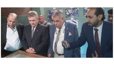 لجنة السياحة تتفقد محكى بئر وشجرة السيدة العذراء