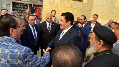 لجنة السياحة والآثار بالنواب تتفقد كنيسة العذراء بمسطرد ..صور
