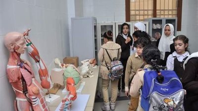 وفد طلابي يتعرف على إمكانيات جامعة كفر الشيخ..صور