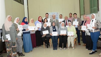 جامعة أسيوط تختتم أعمال دورتها التدريبية لرفع كفاءة أعضاء هيئة التدريس