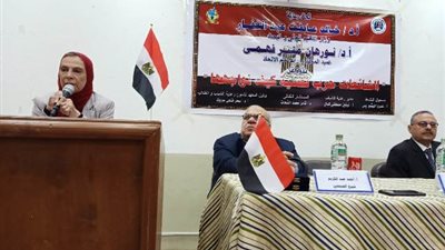 الخدمة الاجتماعية في بنها تناقش خطورة الشائعات على الأمن القومي