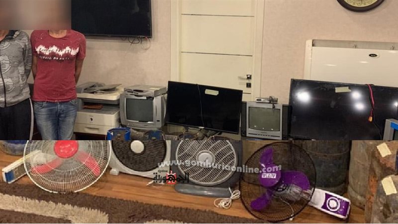 المتهمان والمضبوطات