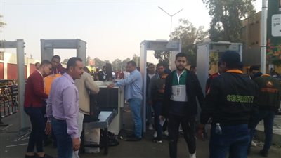 توافد الجماهير على استاد القاهرة لحضور نهائى امم افريقيا .. صور