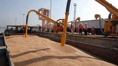 وصول 63 الف طن قمح روسى لميناء سفاجا