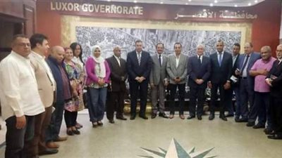 محافظ الأقصر يشيد بدورة نقابة الصحفيين التدريبية ..صور