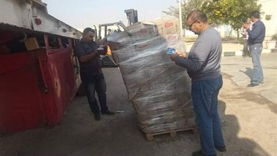 صحة الشرقية تعدم ١١٣ طن ألبان منتهية الصلاحية بالعاشر