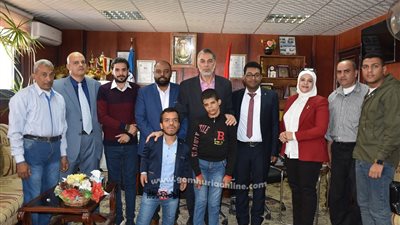 تجارة السادات تحتفل باليوم العالمى لمتحدى الإعاقة