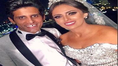 حمدى الميرغنى وإسراء عبد الفتاح يرزقان بطفلتهما الأولى 
