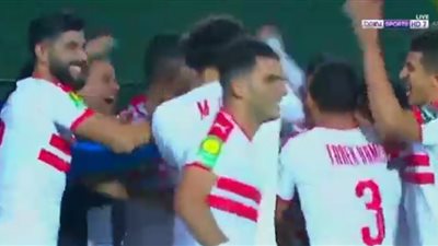 بن شرقى بضيف الهدف الثانى لنادى الزمالك فى مرمى أول أغسطس