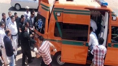 اصابة شخصين فى حادث تصادم أعلى طريق الإسماعيلية الصحراوى