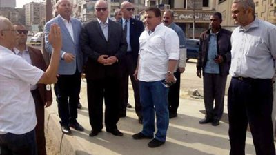 محافظ القاهرة يتفقد أعمال توسعة ميدان روكسى.. بالصور