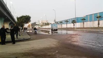 مولد كهرباء متنقل لتشغيل محطة صرف مستقبل الاسماعيلية
