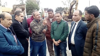 محافظ الغربية يتابع ميدانياً الأعمال الجارية بالمحلة الكبرى