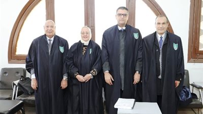رسلان يحصل على الدكتوراة فى أصول الصياغة القانونية بالإنجليزية.. صور