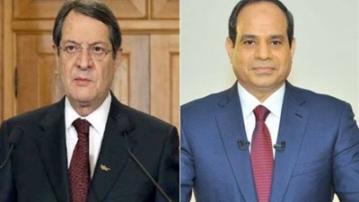 السيسي يعرب للرئيس القبرصي في اتصال هاتفي عن اعتزاز مصر بالتعاون بين البلدين