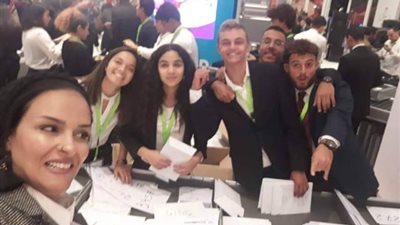 وجوه مشرفة .طلاب شرم الشيخ شاركوا في تنظيم منتدي شباب العالم.صور