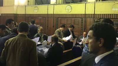 بالصور .. بدء فرز أصوات الناخبين لانتخابات مجلس إدارة لنادي القضاة
