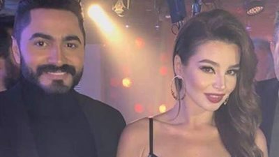 جوهرة تتصدر تويتر بسبب تامر حسنى